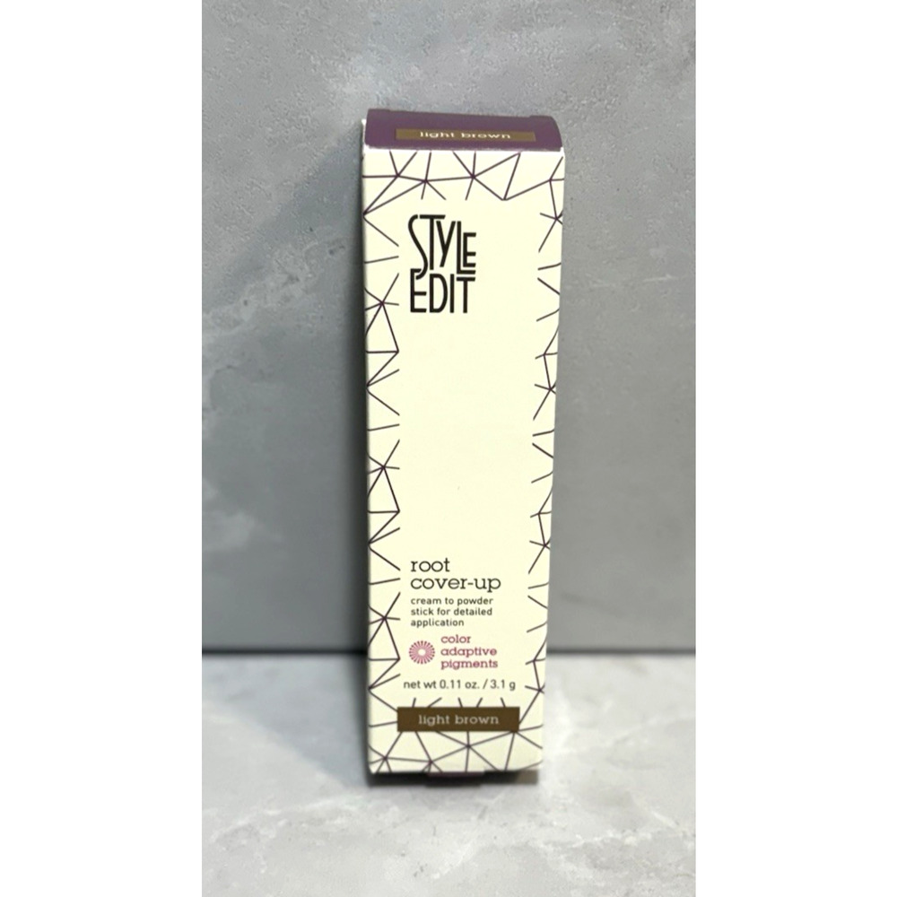 New Style Edit Root Cover Up Cream to Powder Stick Light Brown 3.1 g